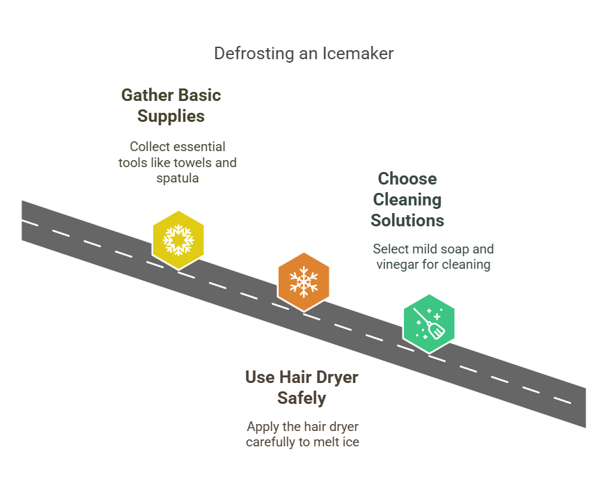 Essential Tools for defrost icemaker 
 defrost icemaker 