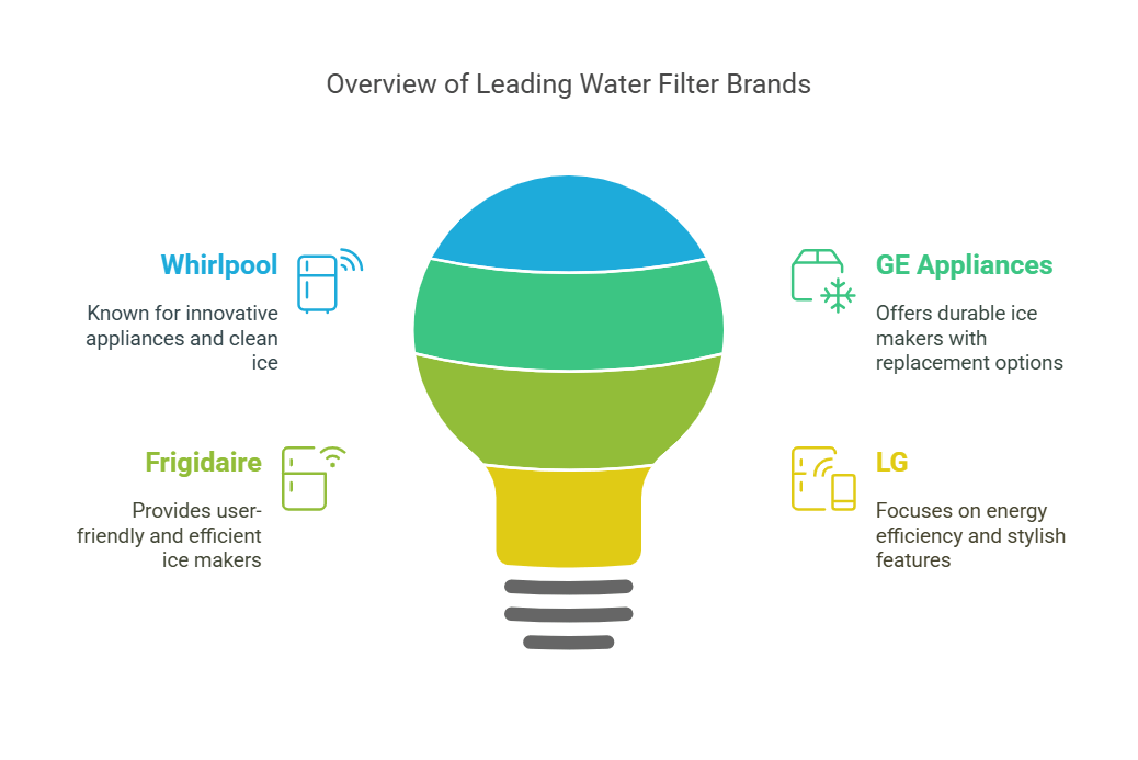 Leading Brands with Water Filter-Compatible Ice Makers