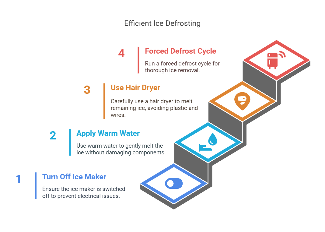 Step-by-Step Defrosting Process